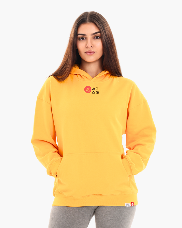 OVERSIZED UNISEX HOODIES - AMBER