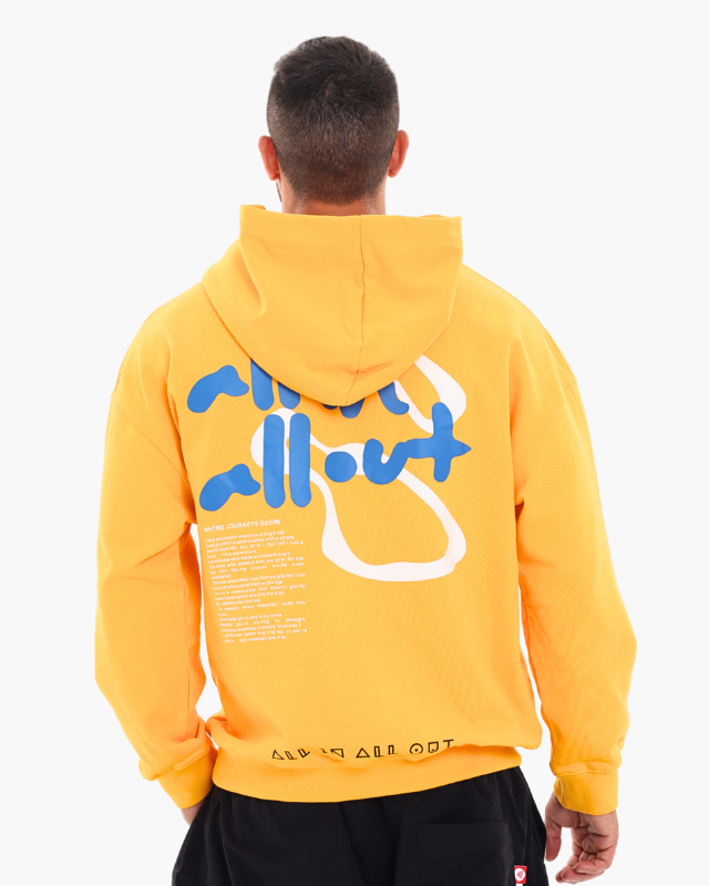 OVERSIZED UNISEX HOODIES - AMBER