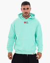 OVERSIZED UNISEX HOODIES - AQUAMARINE