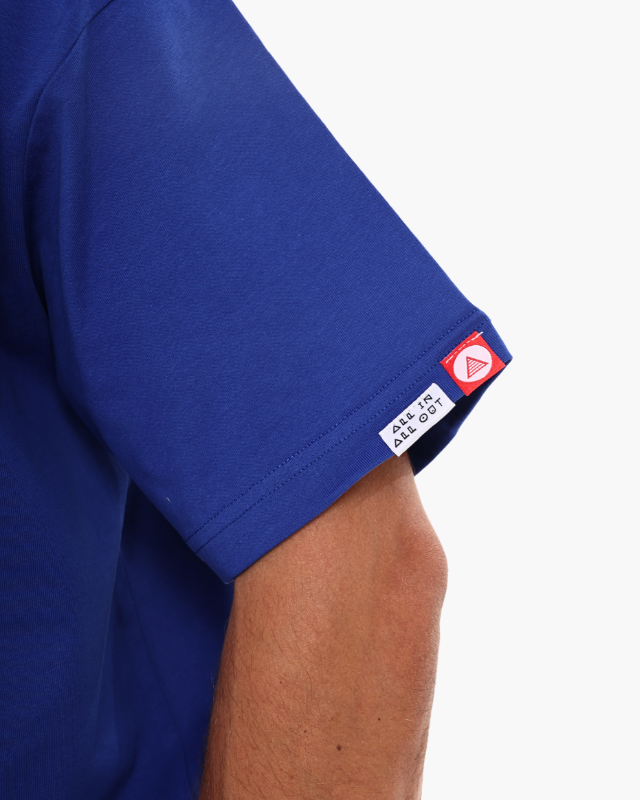 Oversized Unisex Tees Blue