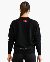 Oversized Unisex Sweatshirt Black