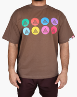 Oversized Navy Brown unisex t-shirt