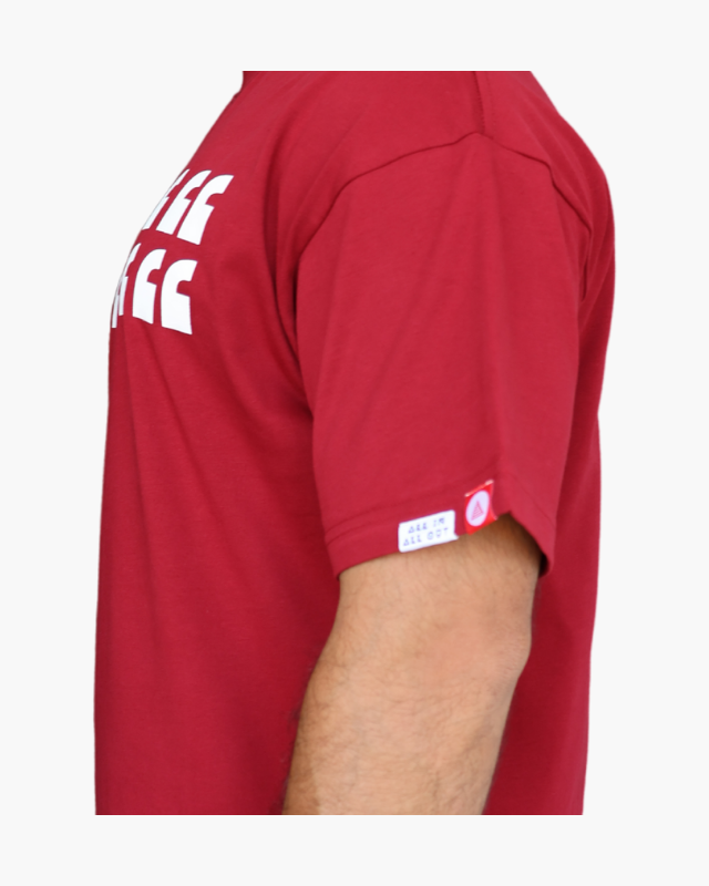 Oversized Navy Burgundy unisex t-shirt