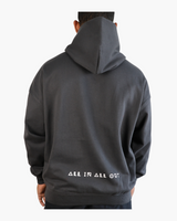 GRIND MODE OVERSIZED UNISEX HOODIES - CHARCOAL