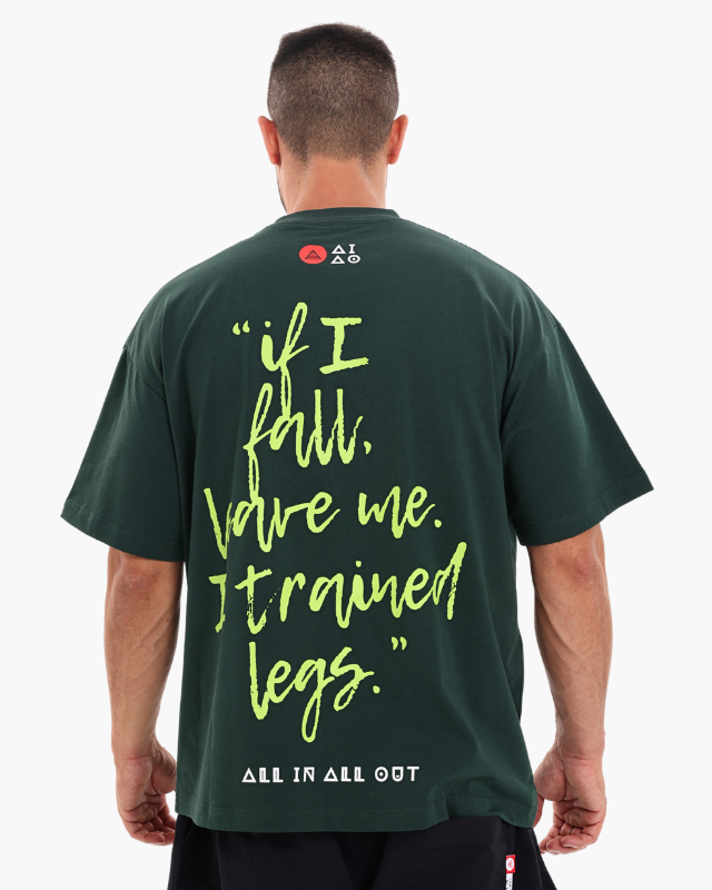 Unisex Oversized Tees Green