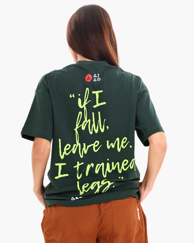 Unisex Oversized Tees Green