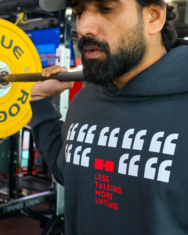 GRIND MODE OVERSIZED UNISEX HOODIES - CHARCOAL