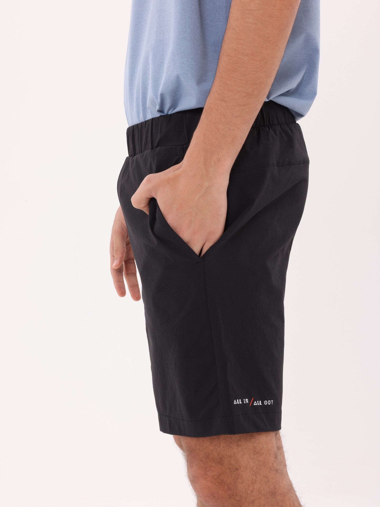 FLEX QUICK-DRYING SHORTS - BLACK