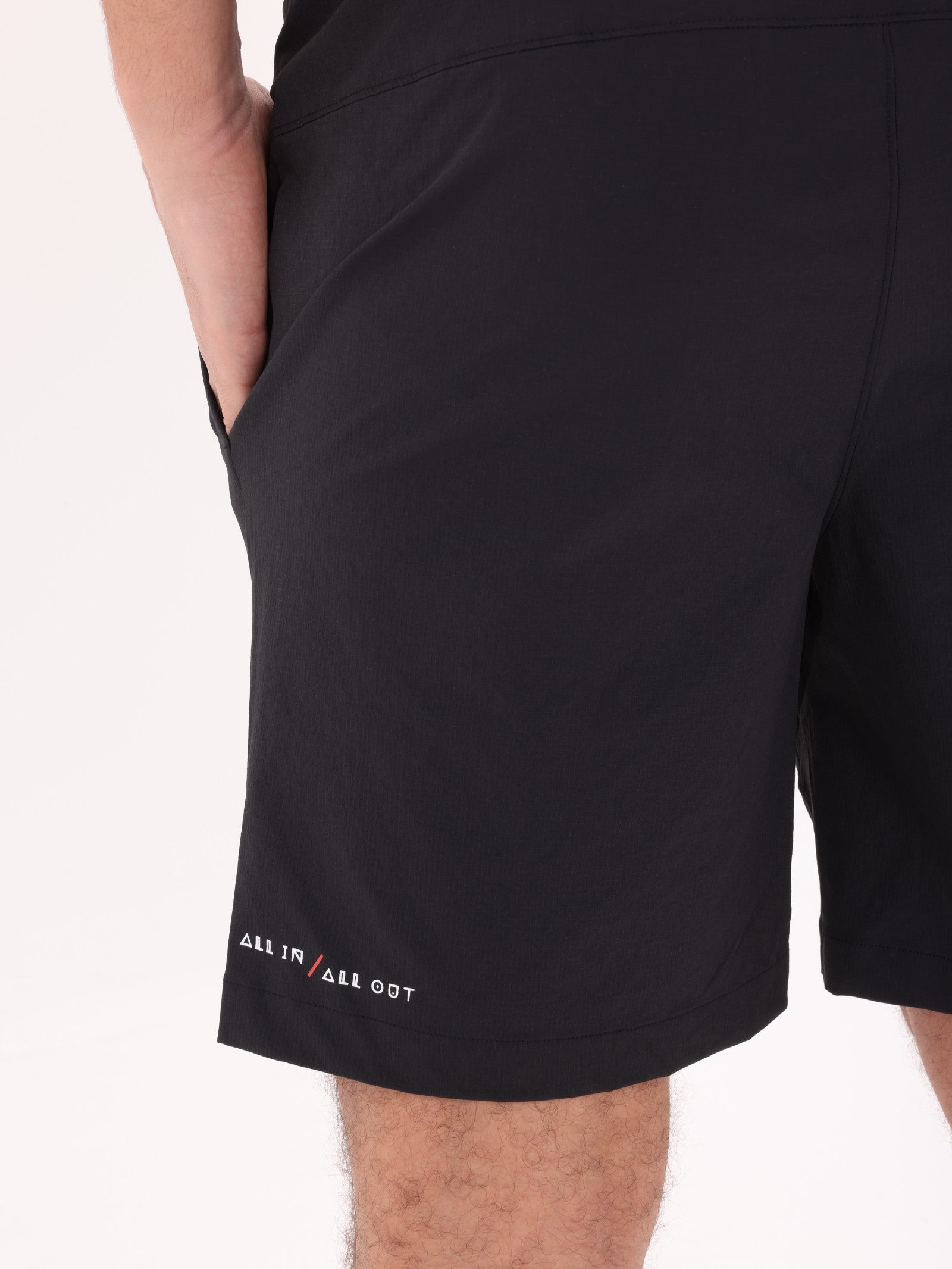 FLEX QUICK-DRYING SHORTS - BLACK