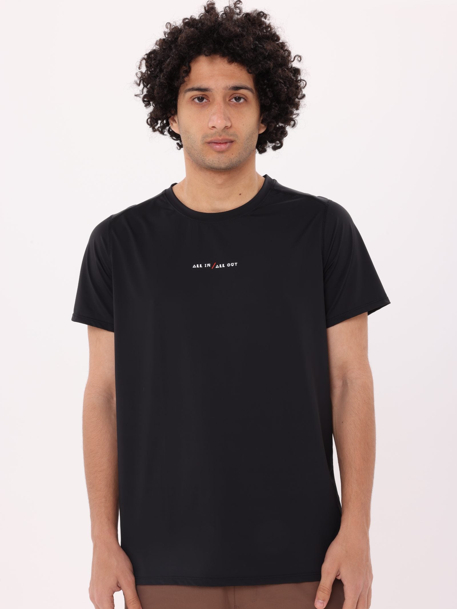 FLEX QUICK-DRYING T-SHIRT - BLACK