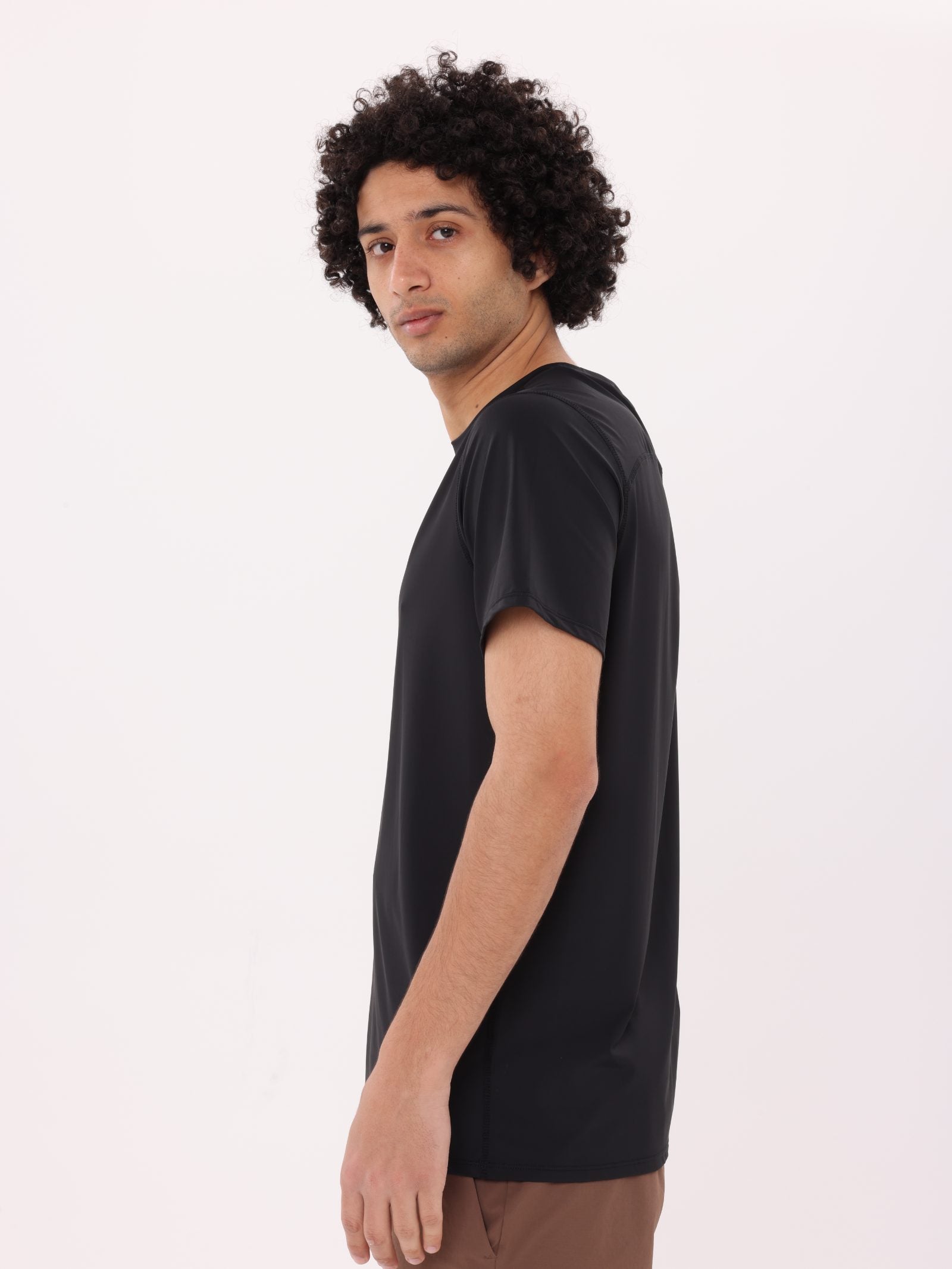 FLEX QUICK-DRYING T-SHIRT - BLACK