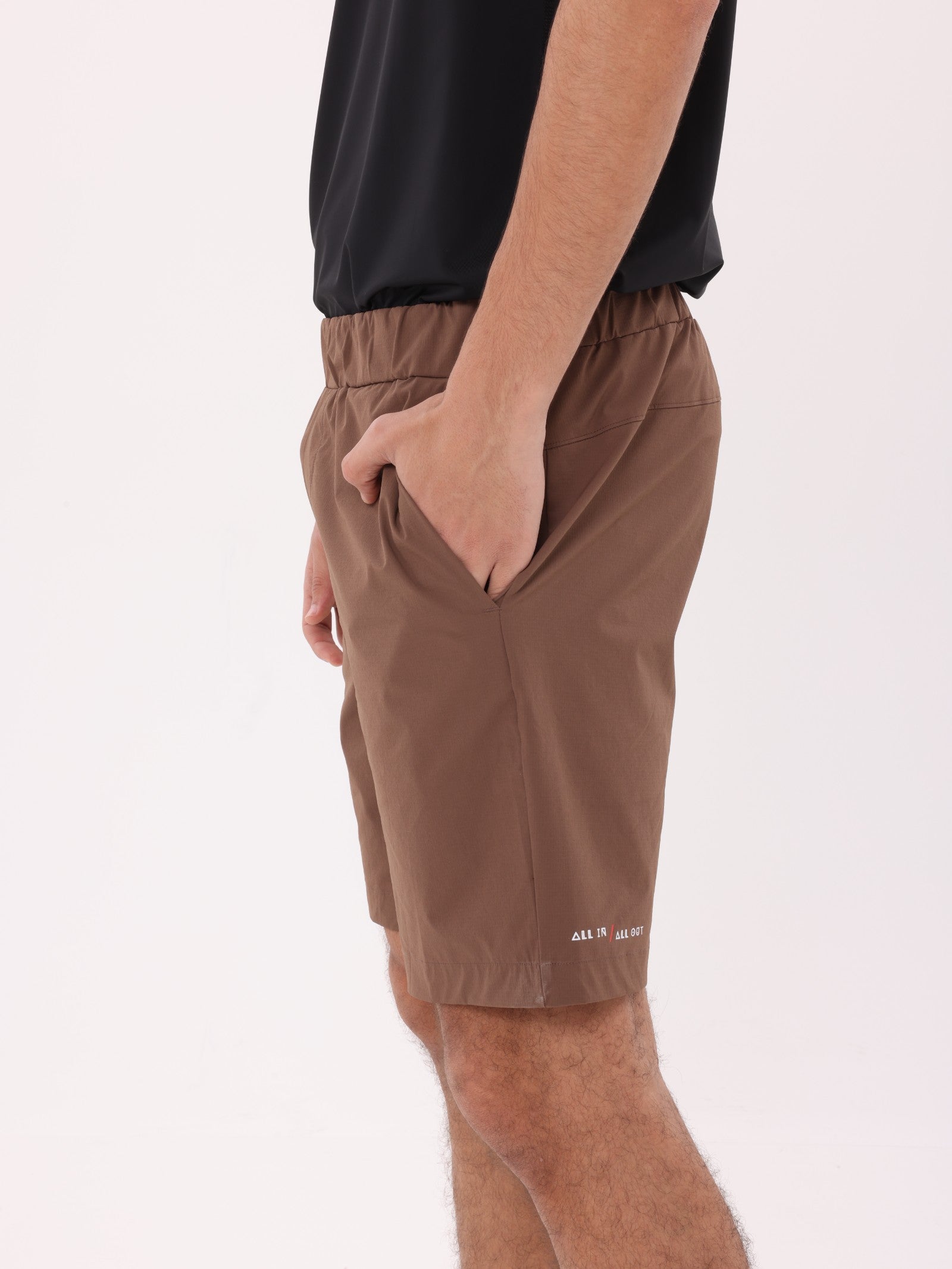 FLEX QUICK-DRYING SHORTS - MOCHA