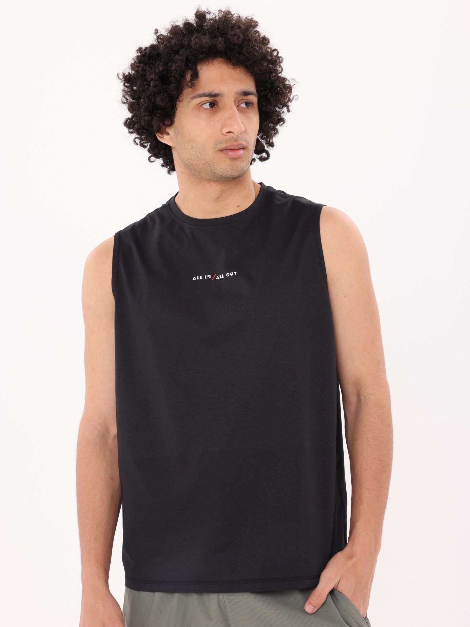 VELOCITY QUICK-DRYING TANK TEE - BLACK