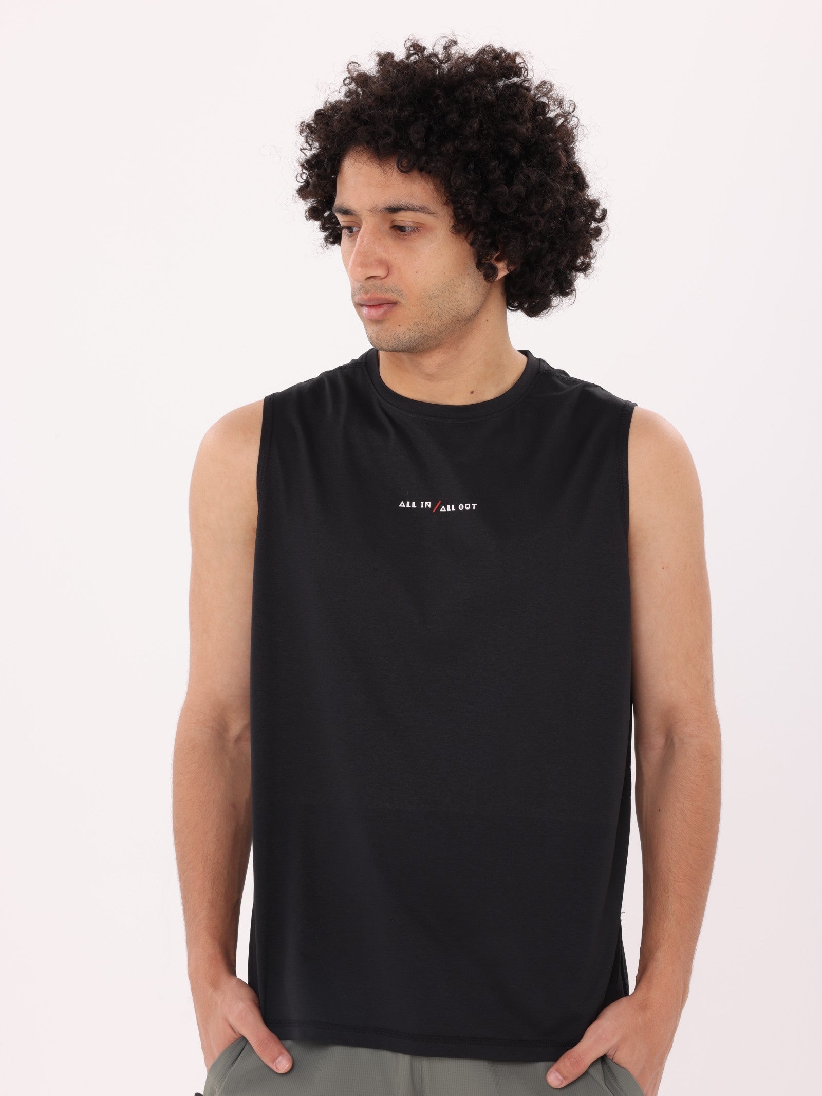 VELOCITY QUICK-DRYING TANK TEE - BLACK