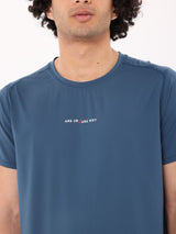 FLEX QUICK-DRYING T-SHIRT - CYAN