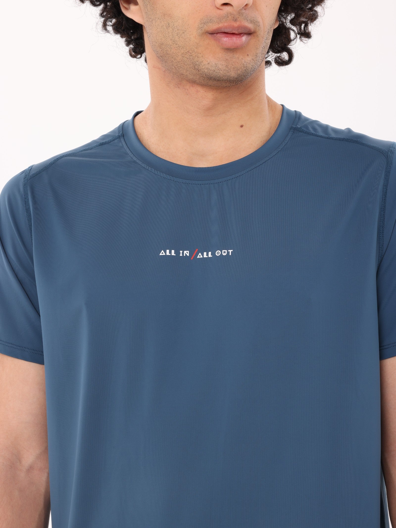 FLEX QUICK-DRYING T-SHIRT - CYAN