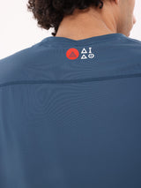FLEX QUICK-DRYING T-SHIRT - CYAN