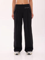 COMFORT WIDE PANTS - BLACK