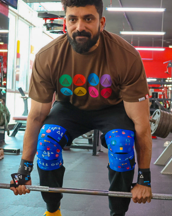 KNEE GUARD - KNEE SUPPORT STRAPS