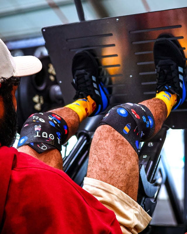 KNEE GUARD - KNEE SUPPORT STRAPS