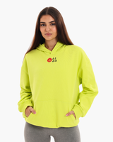 OVERSIZED UNISEX HOODIES - NEON YELLOW