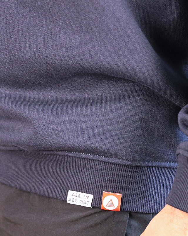Oversized Unisex Sweatshirt Blue