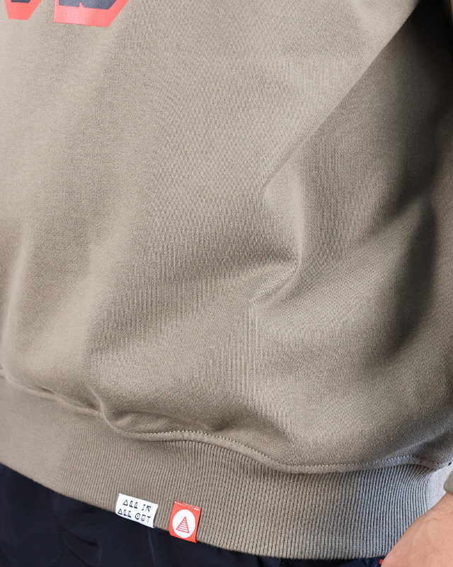 Oversized Unisex Sweatshirt Olive