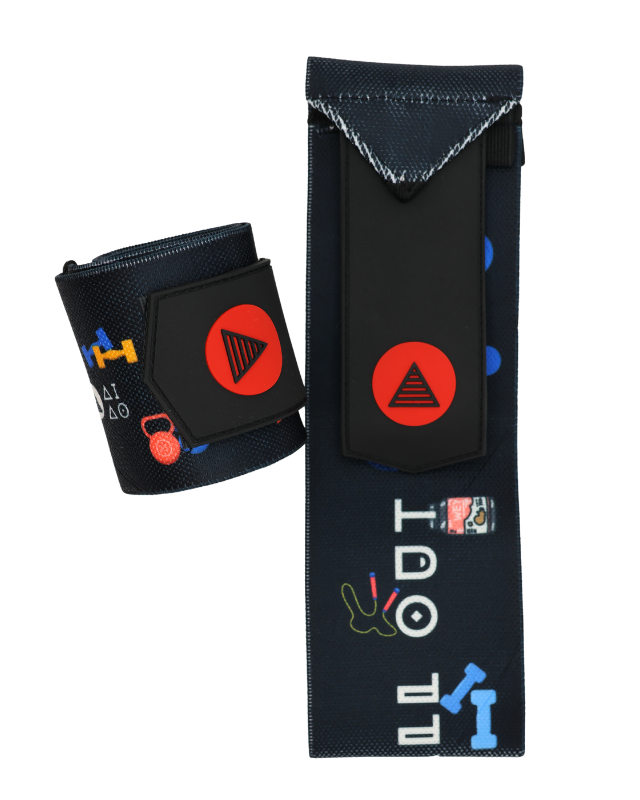 Strength training wrist strap, Black
