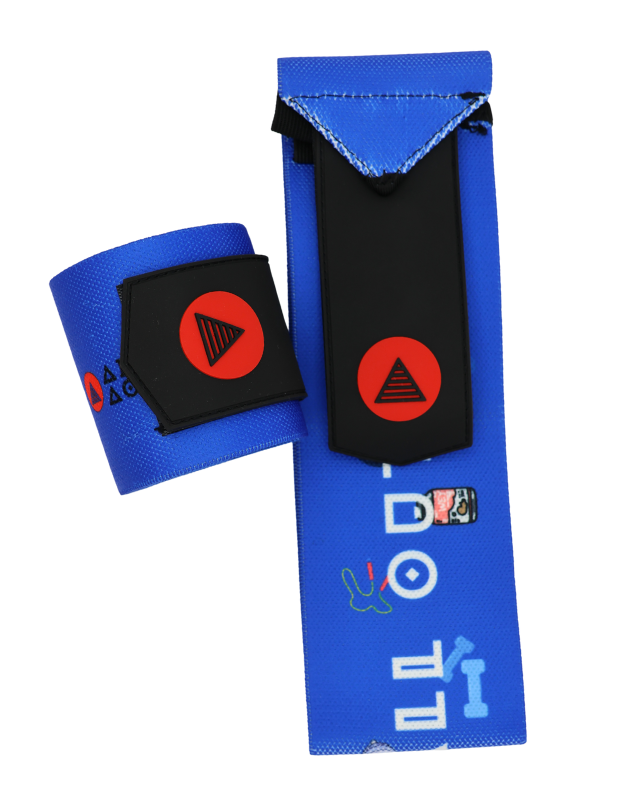 Strength training wrist strap, Blue