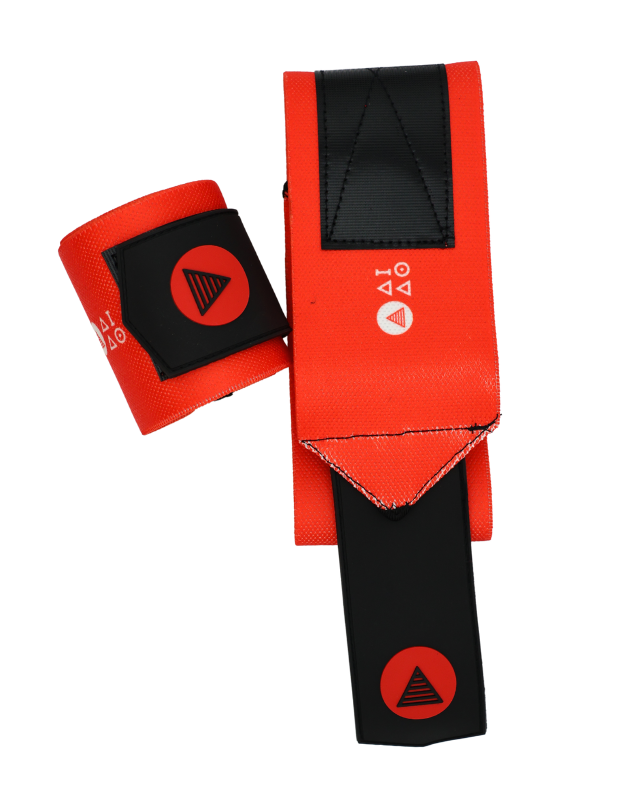 Strength training wrist strap, Red