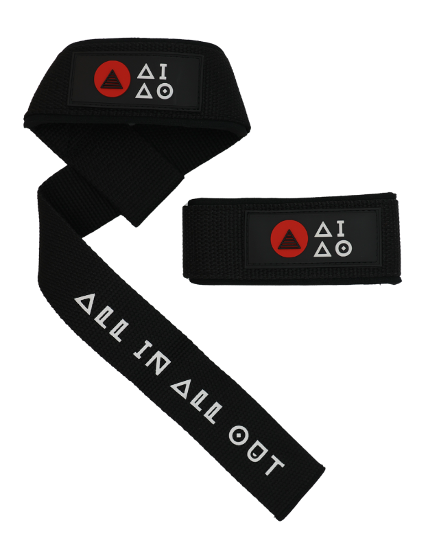 Weight lifting strap, Lasso Strap, Black Colour