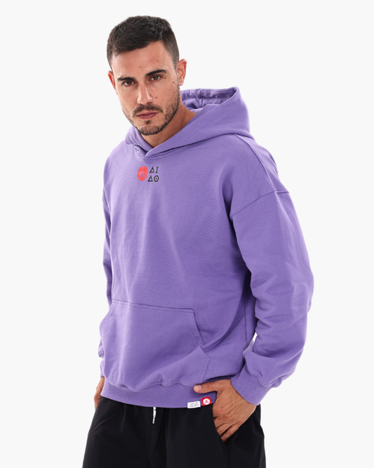 OVERSIZED UNISEX HOODIES - AMETHYST