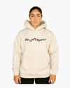'ALL IN' OVERSIZED UNISEX HOODIES - BEIGE