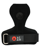 Premium 100% leather lifting grip. Black Colour