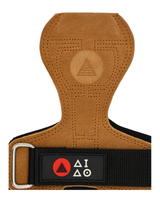 Premium 100% leather lifting grip. Brown Colour