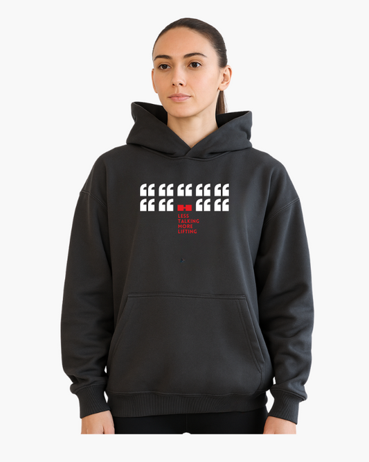 GRIND MODE OVERSIZED UNISEX HOODIES - CHARCOAL