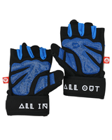Unisex fitness gloves, Blue