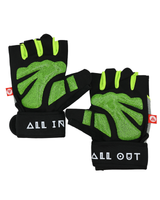 Unisex fitness gloves, Neon Green