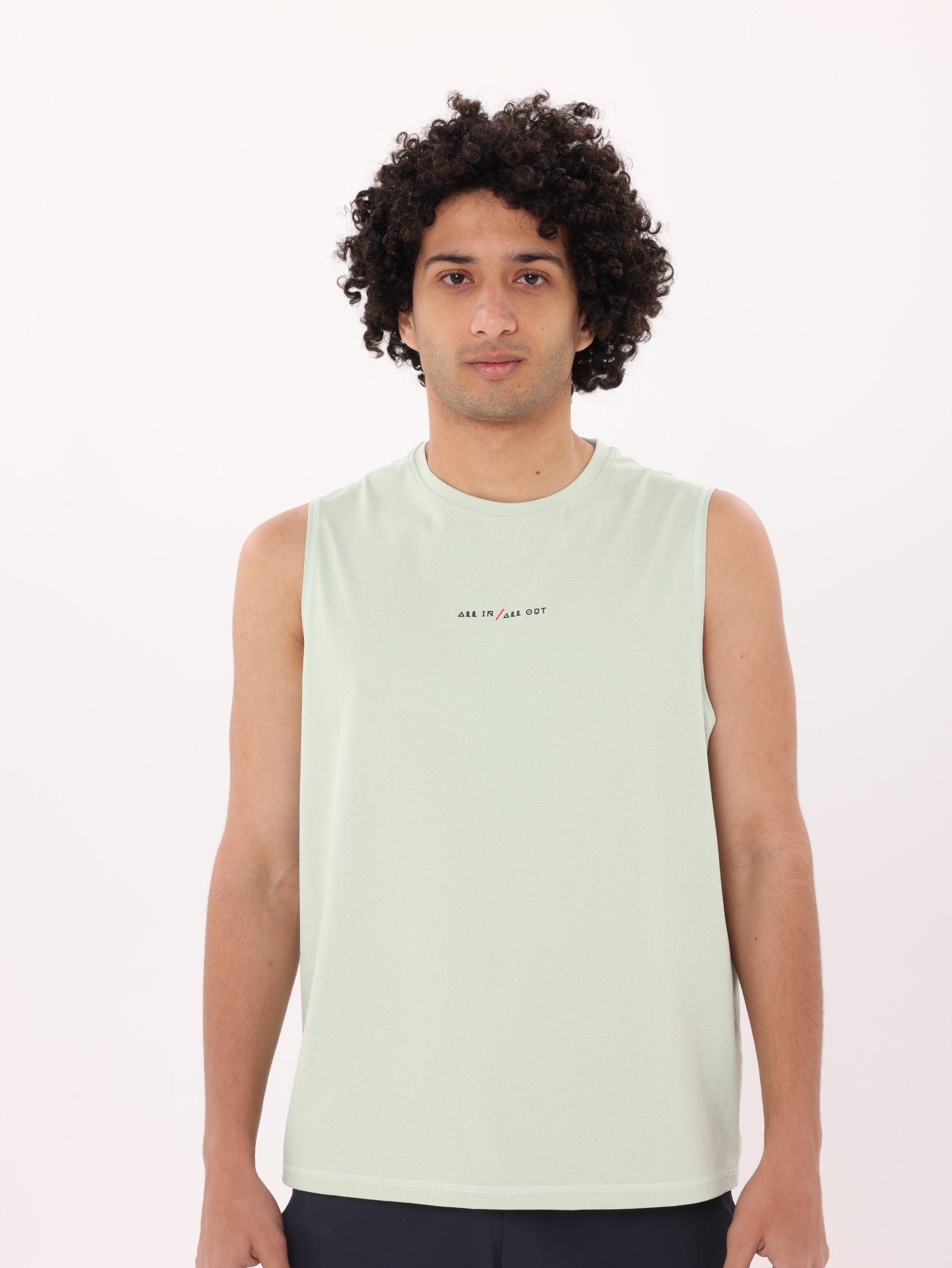 VELOCITY QUICK-DRYING TANK TEE – LEMON GREEN