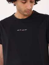FLEX QUICK-DRYING T-SHIRT - BLACK
