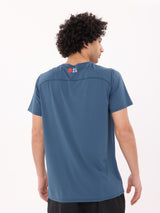 FLEX QUICK-DRYING T-SHIRT - CYAN