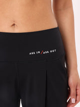 COMFORT WIDE PANTS - BLACK