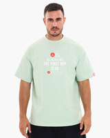 Oversized Unisex Tees Mint Green