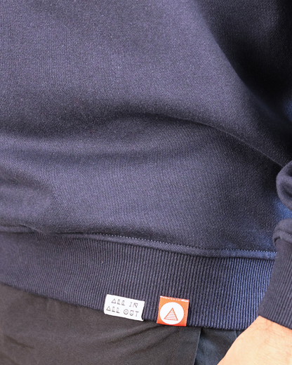 Oversized Unisex Sweatshirt Blue