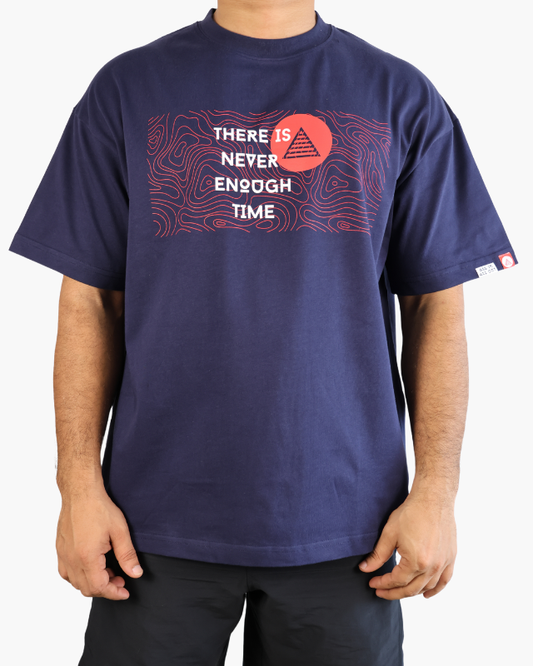 Oversized Navy Blue unisex t-shirt